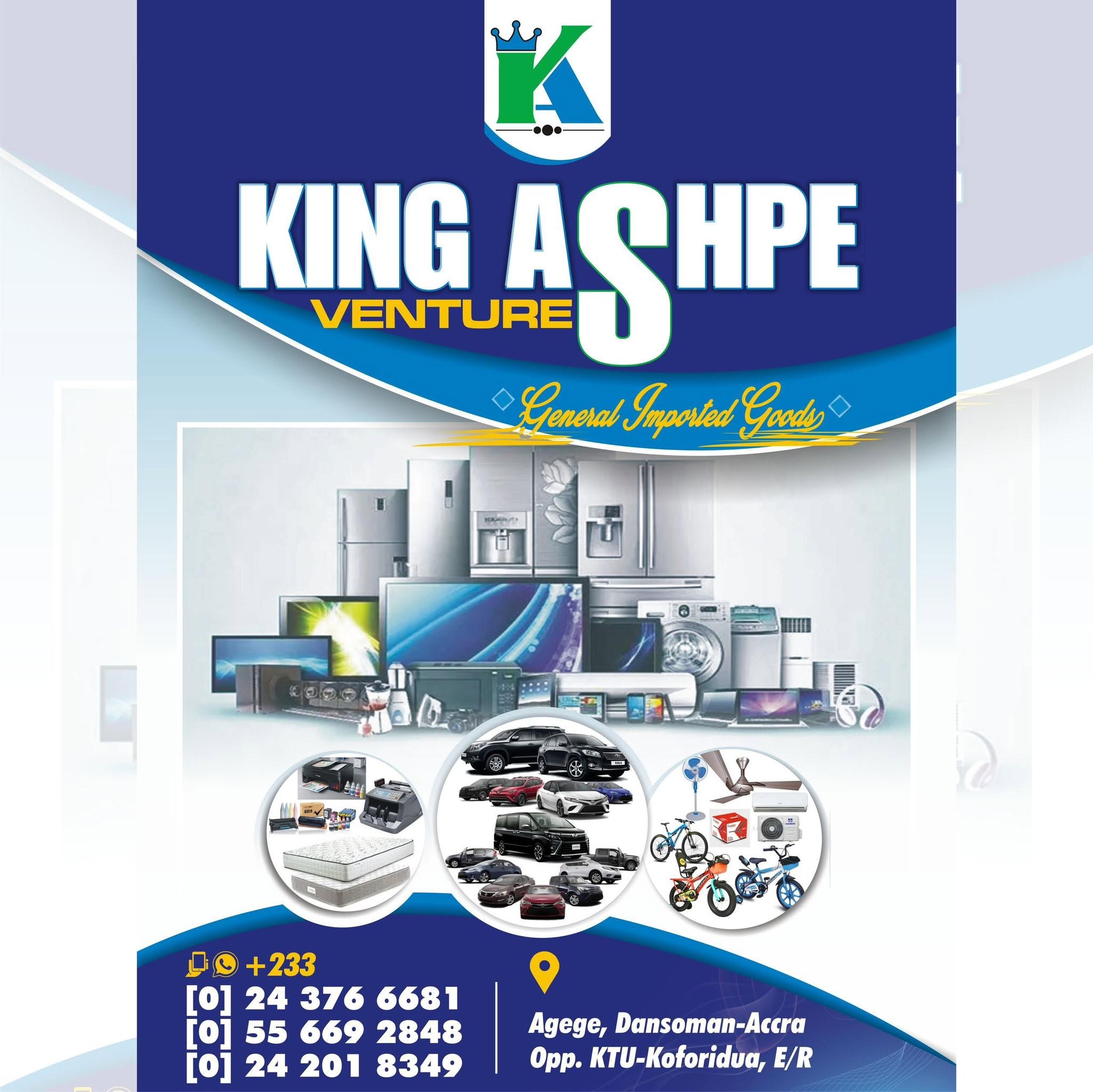 King AshPe Ventures flyer